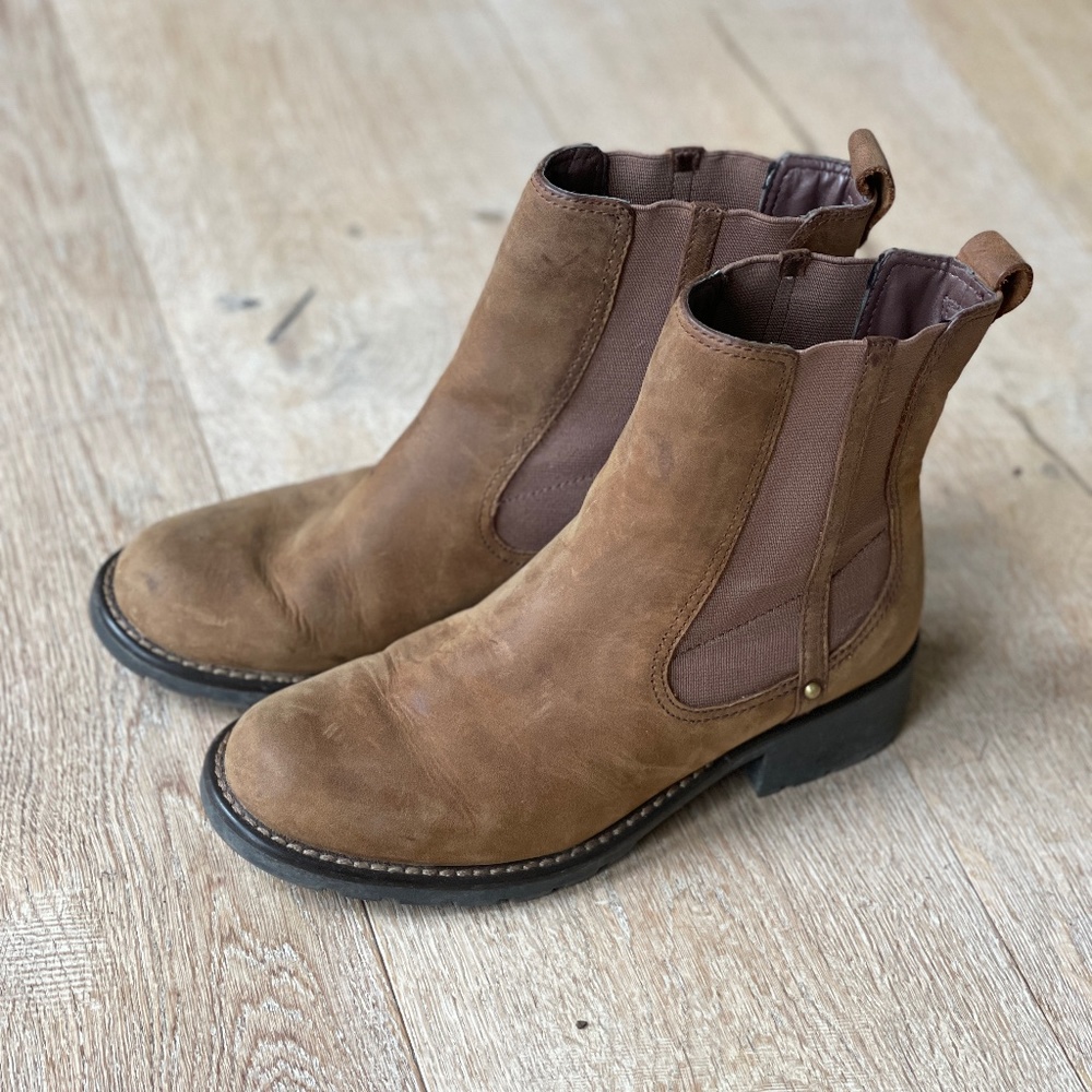 Clarks Leather Boots